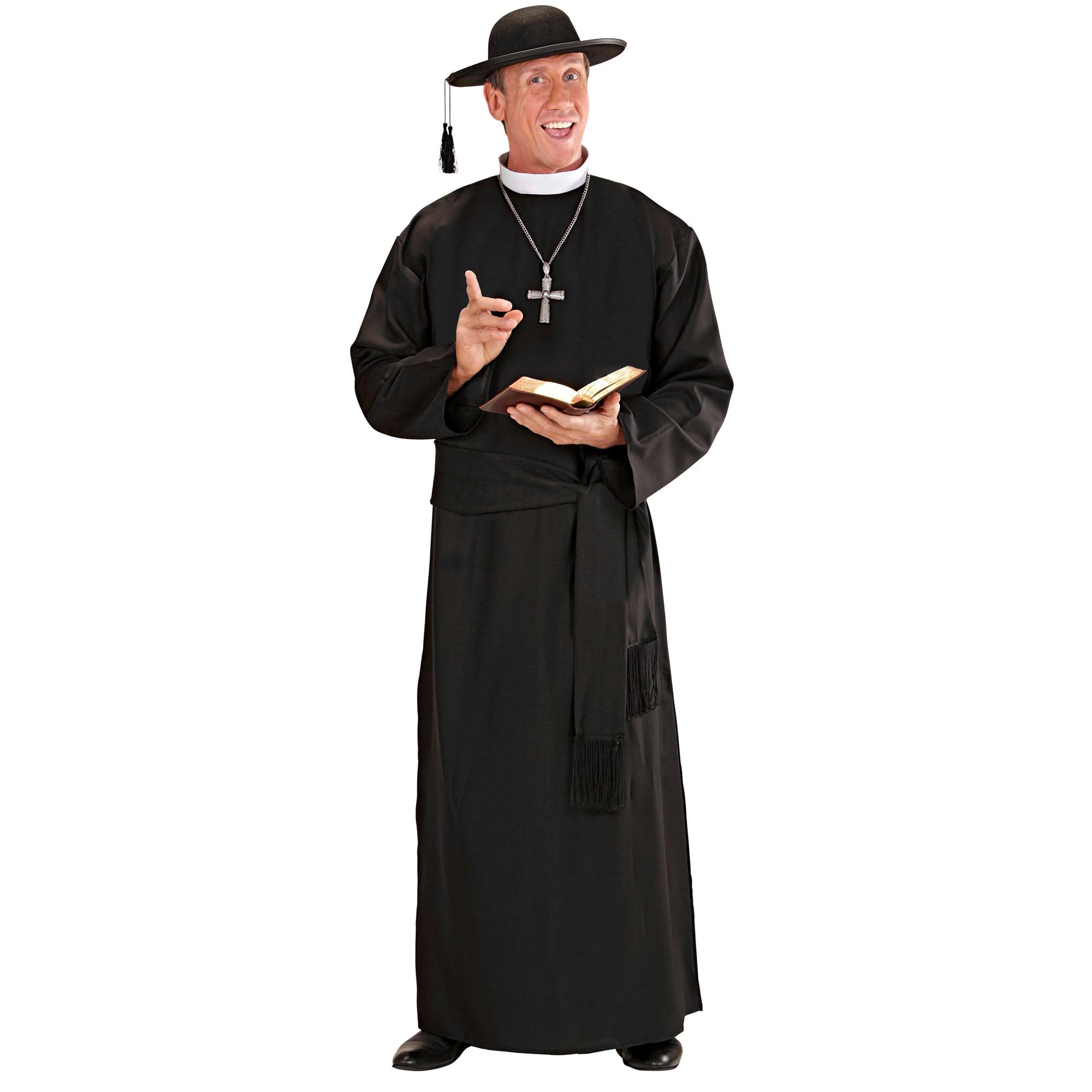 W WIDMANN MILANO Party Fashion Costume Priest, Clergy, Bishop, Church Costume, Fancy Dress