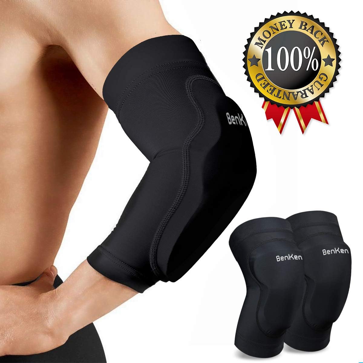 Elbow Protector Pads, Elbow Protectors Adult Women Men Youth, for