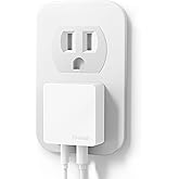 Nekmit Flat USB C Wall Charger, 45W Dual Port PPS Fast USB Charger Block, Slim USB C Wall Plug for iPhone 17/16 and More Series, MacBook Air, iPad