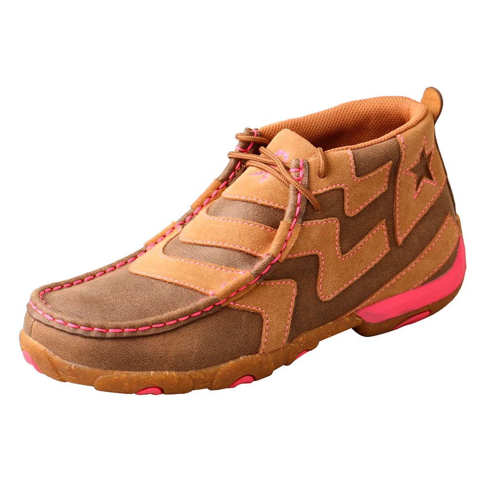 Twisted X Women's Chukka Driving Moc, Moc Toe with CellSole, Bomber & Bomber, 10 M Image