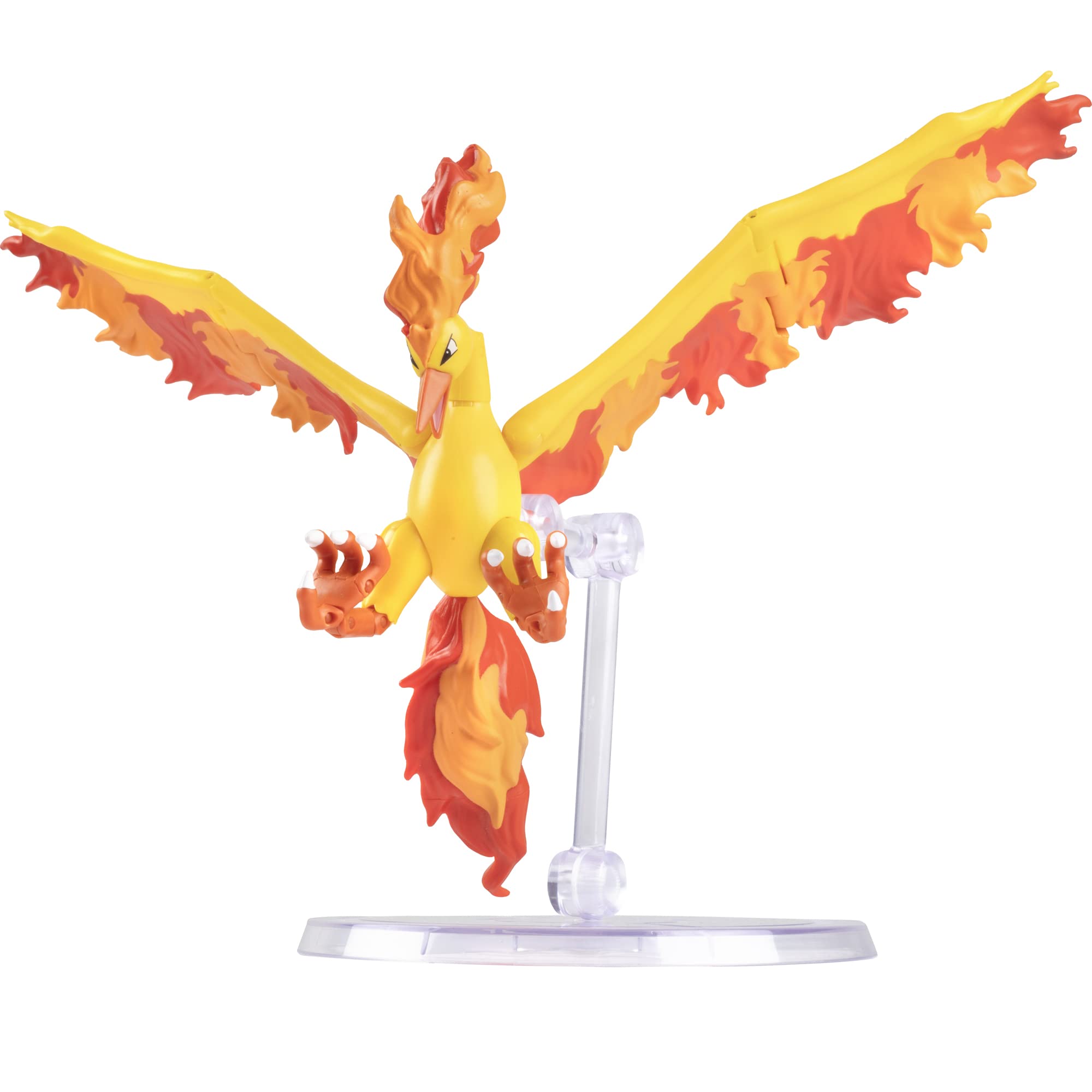 Pokèmon PKW2416 Super-Articulated 6-inch Moltres-Authentic Details-Select Series