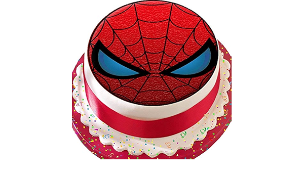 Decoración comestible para tarta, precortada, con máscara de ...