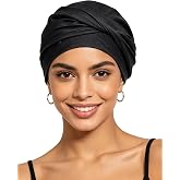 ORKSEA Chemo Headwear for Women Knot Beanies Turbans Hats Coverings Scarf | Stretch Elastic, Soft Feel Fabric, One Size Fits, Twisted Bands Pleats, Full Head Coverage, Hair Loss, Pretty And Warm