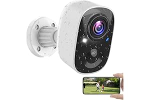 MAXIVIZ Security Cameras Wireless Outdoor Indoor, 2K Battery Powered WiFi Camera for Home Security, AI Motion Detection, Color Night Vision, IP66 Weatherproof, 2-Way Talk, Siren Alarm, SD/Cloud Storage