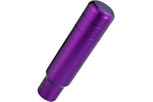 Lunsom Aluminum Alloy Shift Knob Long Stick Gear Shifting Head Metal Car Shifter Lever Fit Most Manual Automatic Transmission