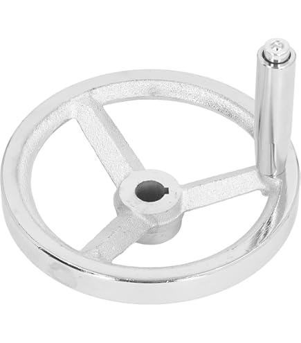 Rotary Handwheel Machine Handwheel 120mm - Chrome Plated Rotary Handle For Milling ...