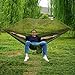 Baron Outdoor Camping Mosquito net Hammock Travel Leisure Camping Anti-Mosquito Parachute Cloth Swing Army Green Double Hammockthumb 4