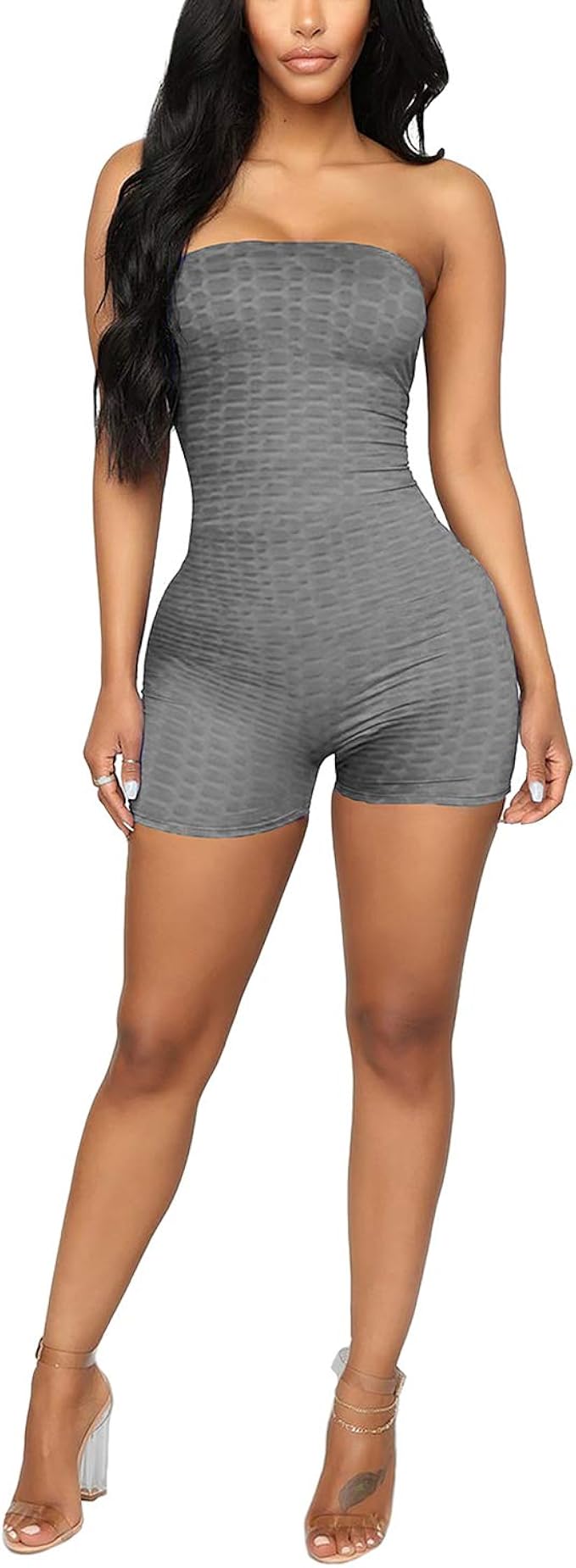 Dewadbow Women's Sport Fitness Workout Yoga Strapless