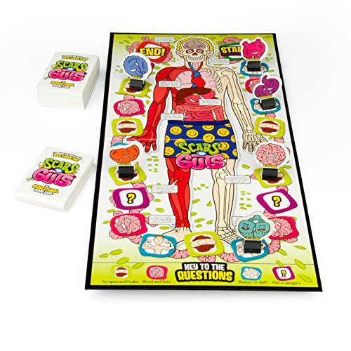 Educational Board Game - Scabs and Guts - The Medical Fact Based Board Game
