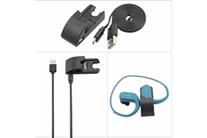 CrustPro NW-WS414 NW-WS413 Accessories,Replace Data Sync Cradle Dock Desktop USB Charging Clip Charger for NW-WS414 Walkman H