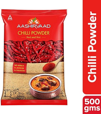 Aashirvaad South Chilli Powder, 500g