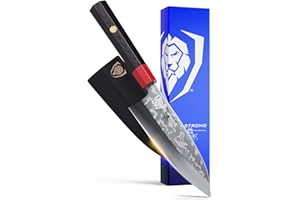 DALSTRONG Deba Knife - 6 inch Single Bevel Blade - Ronin Series - Fish/Fillet Knife - Japanese AUS-10V Damascus - Asian Knife