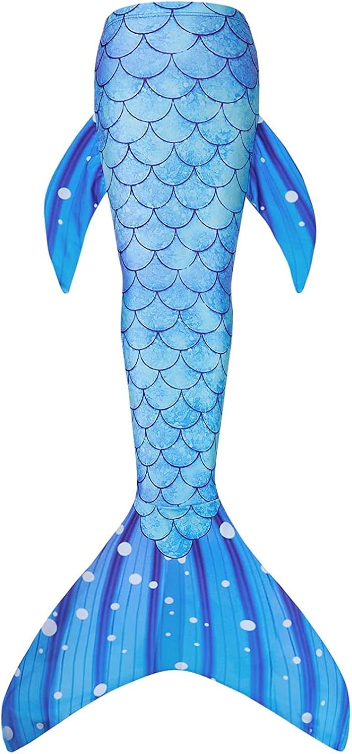 Buy Girls Mermaid Tail Swimsuit Kids Princess Dress Bathing Suit Theme Party Cosplay Mermaid