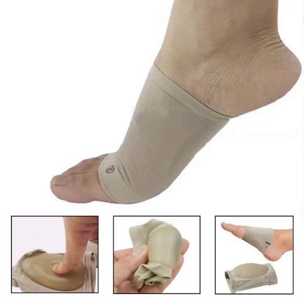 Orthotic Arch Support, Enshey Plantar Fasciitis Reduce Stress Pain Elastic Bandage Brace (1 Pair)