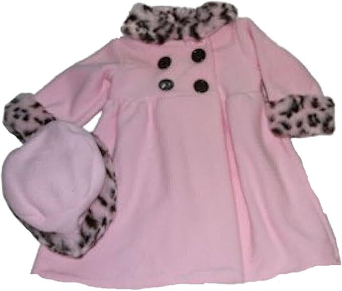 baby pink fleece jacket