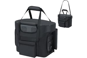 CXINESBAG ECOFLOW DELTA 2 Bag - Carrying Case & Soft Generator Cover with Buckle Closure | Durable Storage Case for Camping Essentials & Travel Accessories | Compatible with ECOFLOW DELTA 2 Power Station