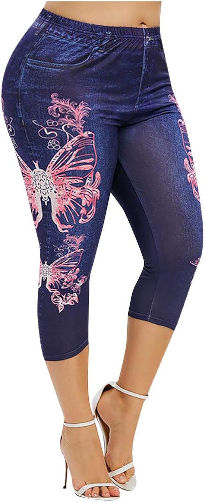 stretch capri pants uk