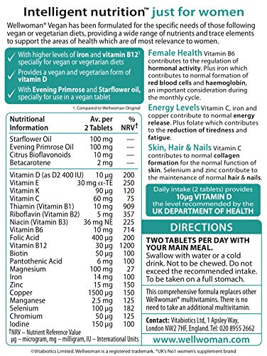 Wellwoman-Vitabiotics-Vegan-Tablets