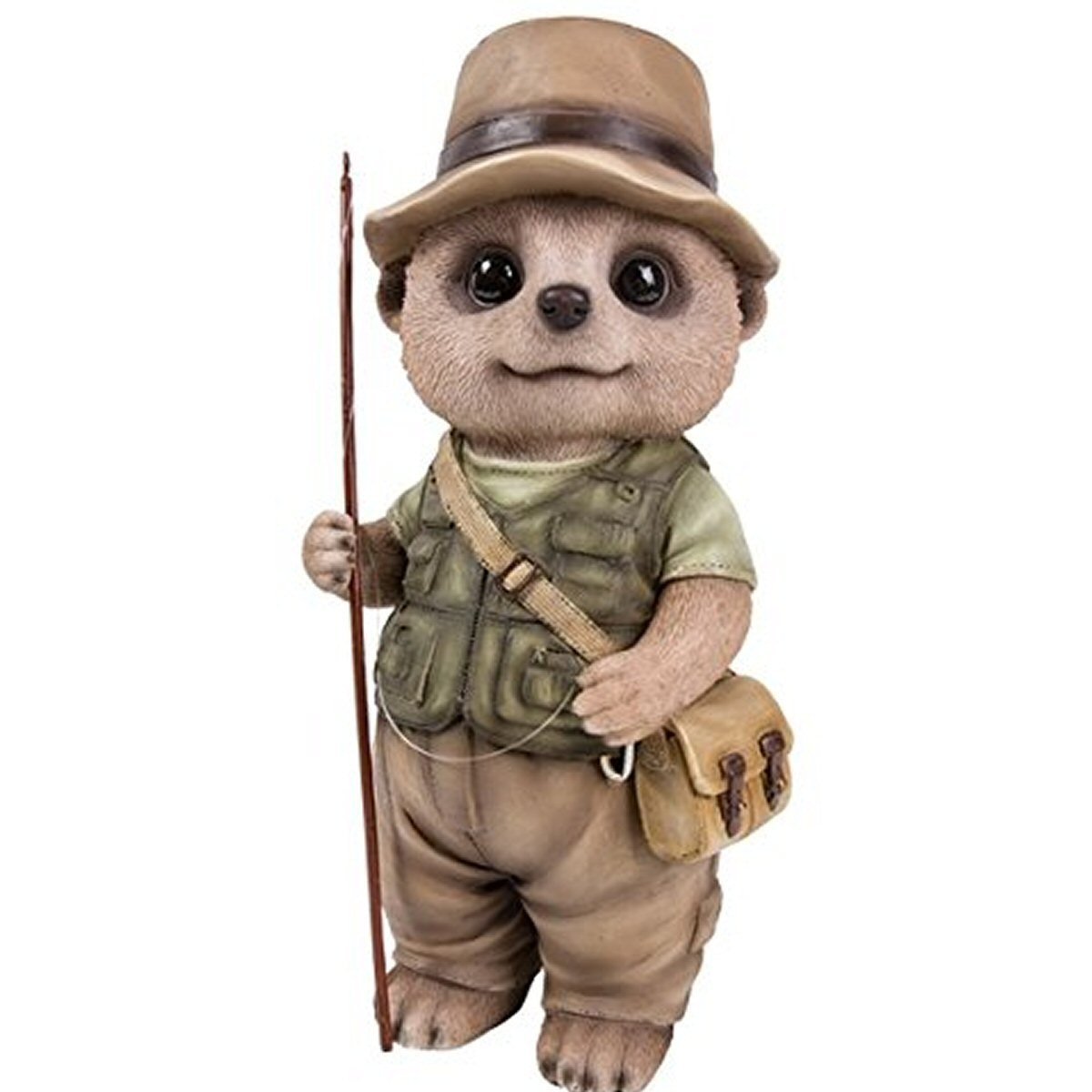 Vivid Arts - Fisherman Baby Meerkat Home or Garden Decoration (XMK-2325-D)