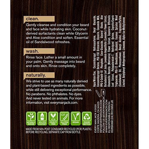 every man jack beard wash