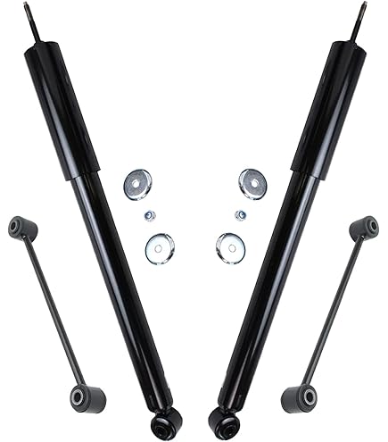 SCITOO Shock Absorber Struts Set Of 4 - Fits 2009-2016 Dodge Ram 1500 (Front & Rear, Replaces 349110, 911300, 344385, 37164) - View #2