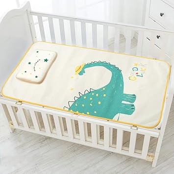 Amazon Co Jp 新しいベビーベッドマット アイスシルクマット 夏の通気性のある昼寝の子供用マット 新生児ベビーベッドマット G ホーム キッチン
