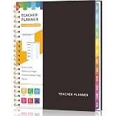 Teacher Planner 2026-2027, July 2026 - June 2027, Lesson Plan Book | 8.5'' x 11'', 7 Periods , Weekly and Monthly Spread, 100gsm Paper, Back to School Supplies