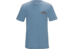 Quiksilver Boys Short Sleeve Logo Graphic T-Shirt, Soft & Comfortable, Regular Fit