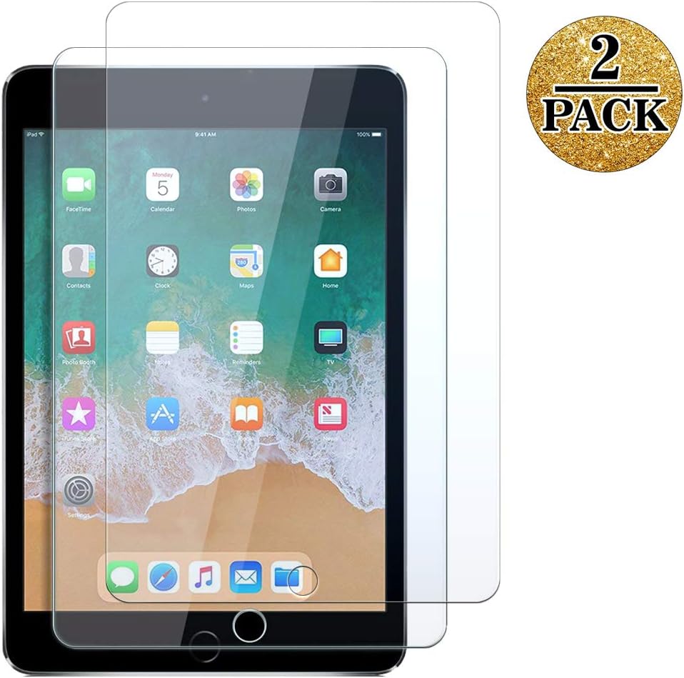 [2 Pack] Compatible with iPad 5th/6th Generation Glass
