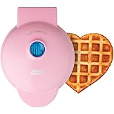 Heart Mini Waffle Maker Pink