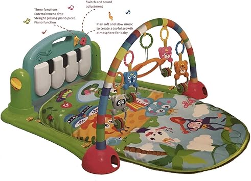 jungle theme baby play mat