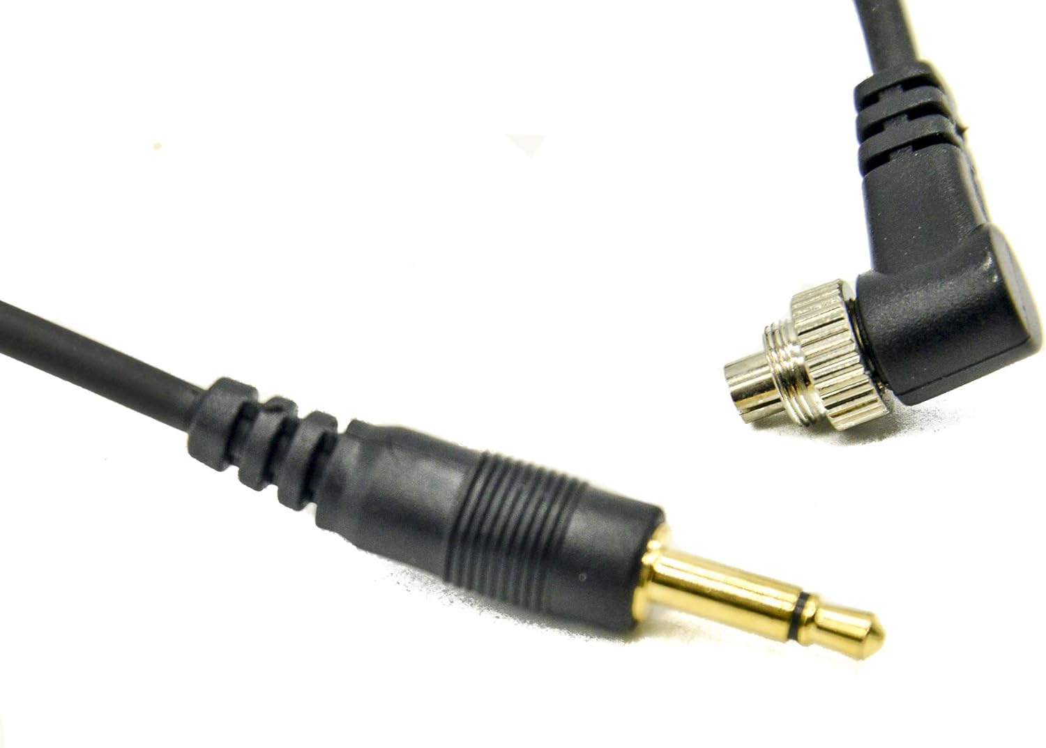 PROtastic 3.5mm to Male Flash PC Sync Coiled Cable, 30cm 100cm Long BigaMart