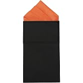 Mens Pre-Folded Pocket Squares on Card Pocket Handkerchief for Suit Accessories