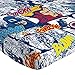 Jay Franco Avengers Publish 3 Piece Twin Sheet Set (Offical Marvel Product)