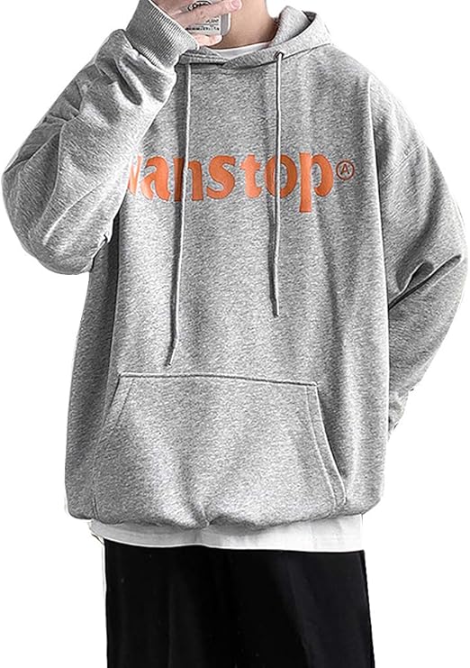 Amazon Ptorパーカー メンズ 春服 プルオーバー 長袖 トレーナー フード付き スウェットパーカー 薄手 カジュアル ゆったり ビッグ パーカー 大きいサイズ おしゃれ トレーナー パーカー 通販