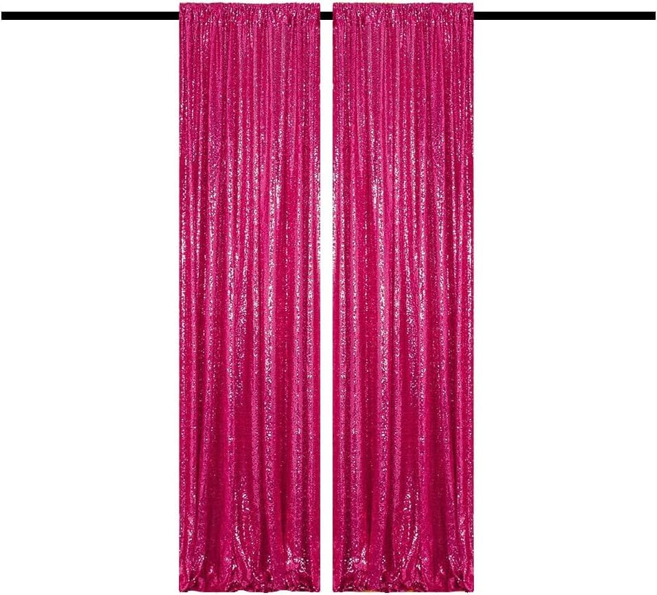Sequin Backdrop Curtain 2FTx8FT