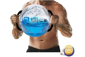 UICE Adjustable Aqua Bag Aqua Ball,Water Weights Ultimate Core and Balance Workout-Sandbag Alternative,Portable Stability Fitness Equipment with two handles for Training