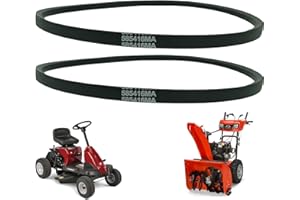 RTPOWER 2 Pack 585416MA Replacement Snowblower/Mower Auger Drive Belt/Aramid Cord / 38 inches/for Murray/Arien/Simplicity/Snapper 07200021 for White Outdoor/Craftsman snowblowers 585416 265-524