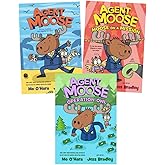 Agent Moose Series 3-Book Collection Set - by Mo O’Hara – Hilarious Mystery and Adventure Books for Kids