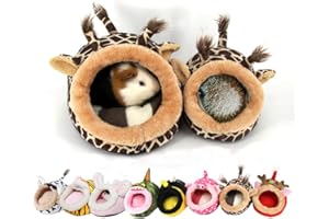 MYIDEA Warm Guinea Pigs Bed,Hedgehog Winter Nest,Rat Chinchillas & Small pet Animals Bed/Cube/House, Habitat, Lightweight, Du
