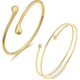 2PC 3PC Arm Cuff for Women Arm Bracelet Jewelry Upper Gold Silver Arms Cuff Set Adjustable Minimalist Accessorie