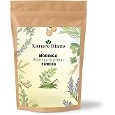 Organic Herbs Moringa Powder Moringa Leaf Powder, Gluten Free, No Additives (Moringa 100gm (3.5 Oz)