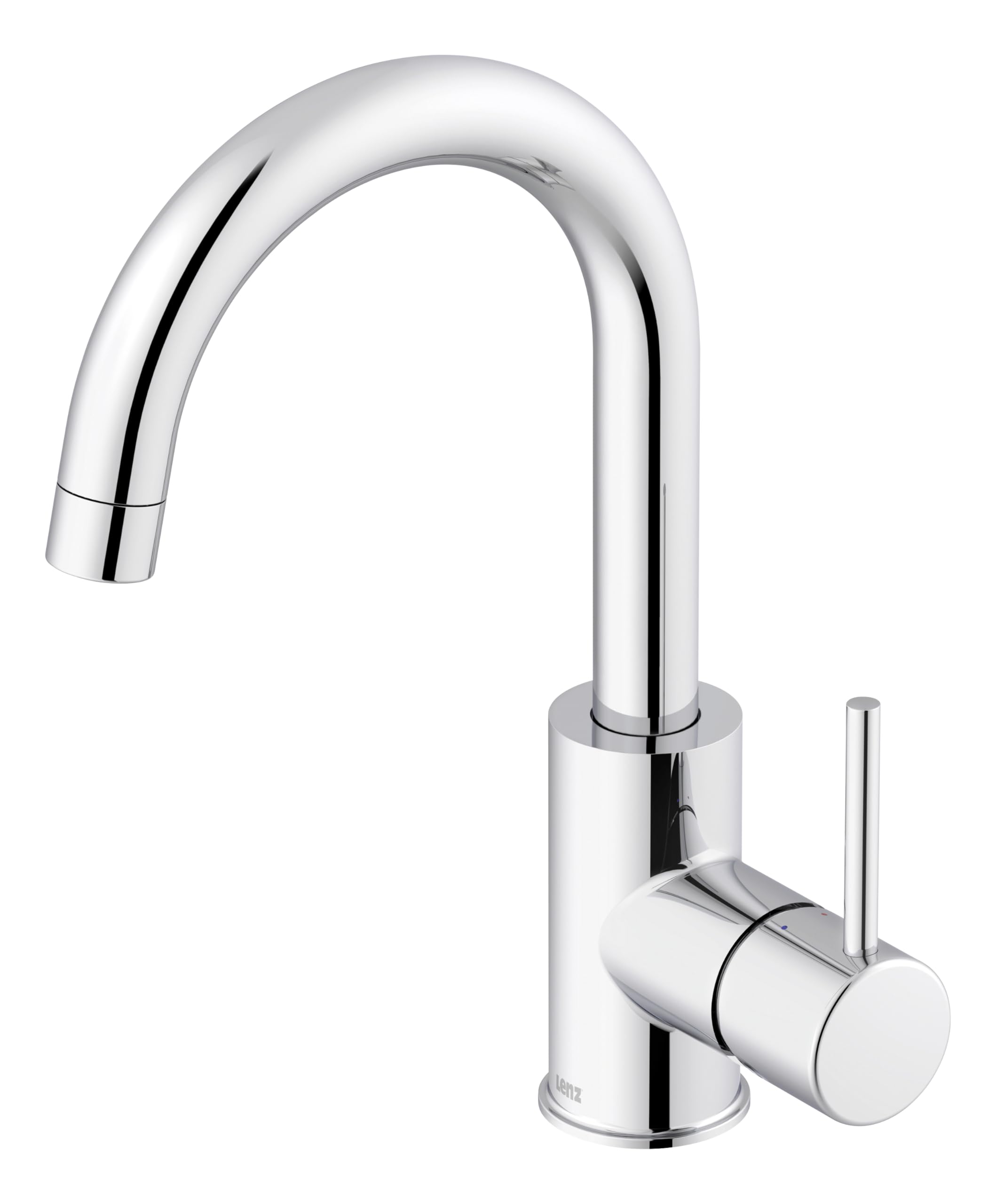 Lenz 46010202 Bow² Washbasin Mixer tap, Chrome