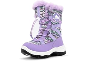 NOVA FOOTWEAR Nova Mountain Boys Girls Little Kids Winter Snow Boots,NF