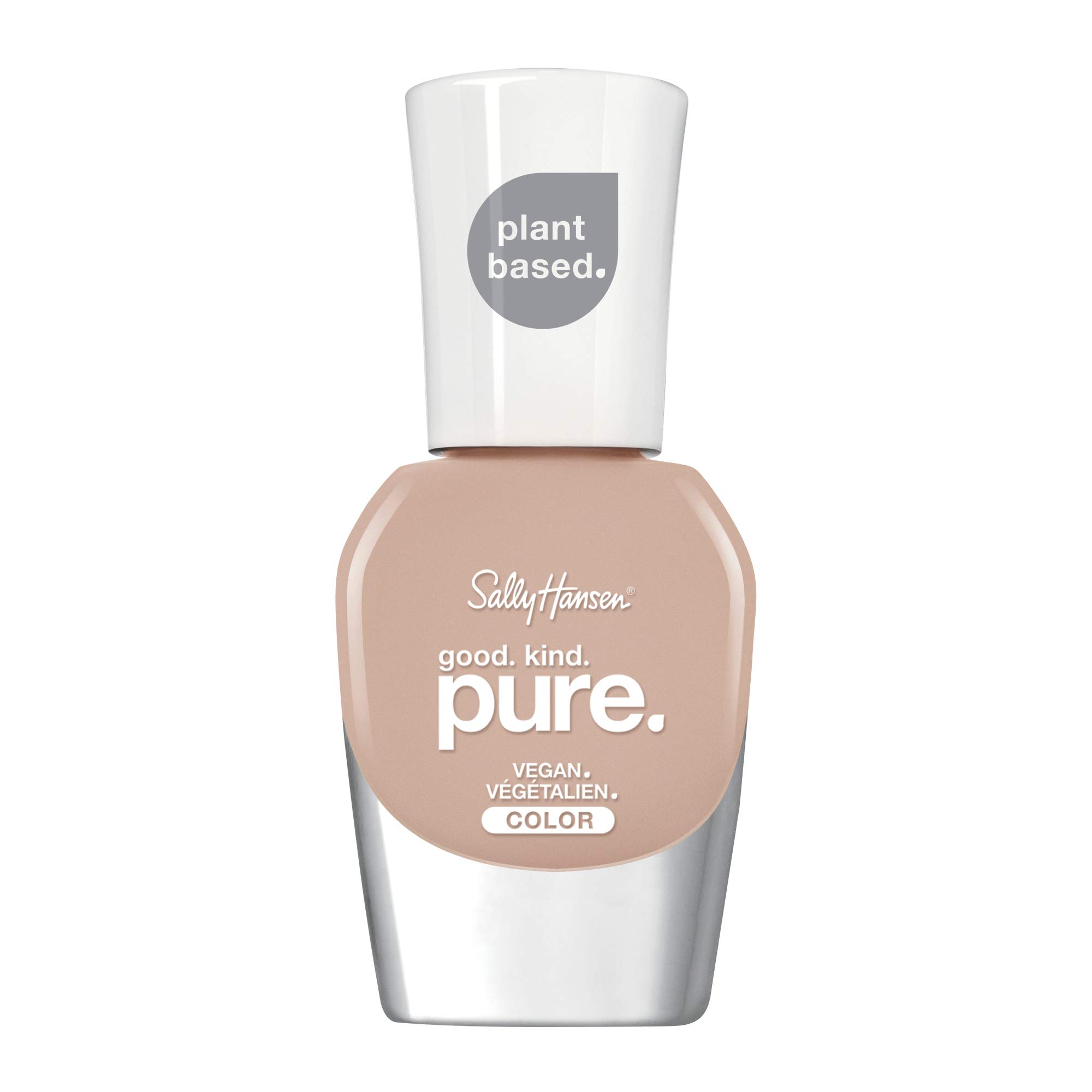 Sally Hansen Good Kind Pure Vegan Nail Polish, Almond Tan, 10 ml (0.33fl oz)