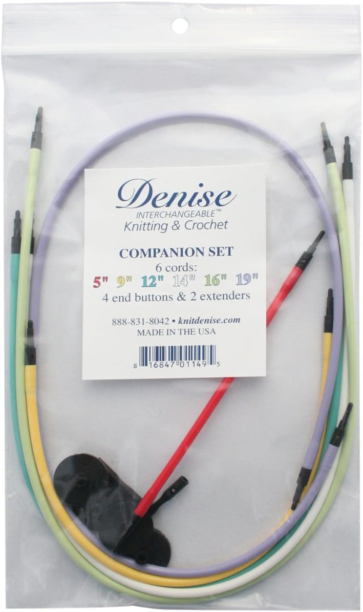 Denise Needles Interchangeable Knit & Crochet Companion SetMulticolor