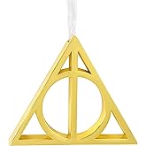 Hallmark Harry Potter Deathly Hallows Symbol Christmas Ornament, Metal