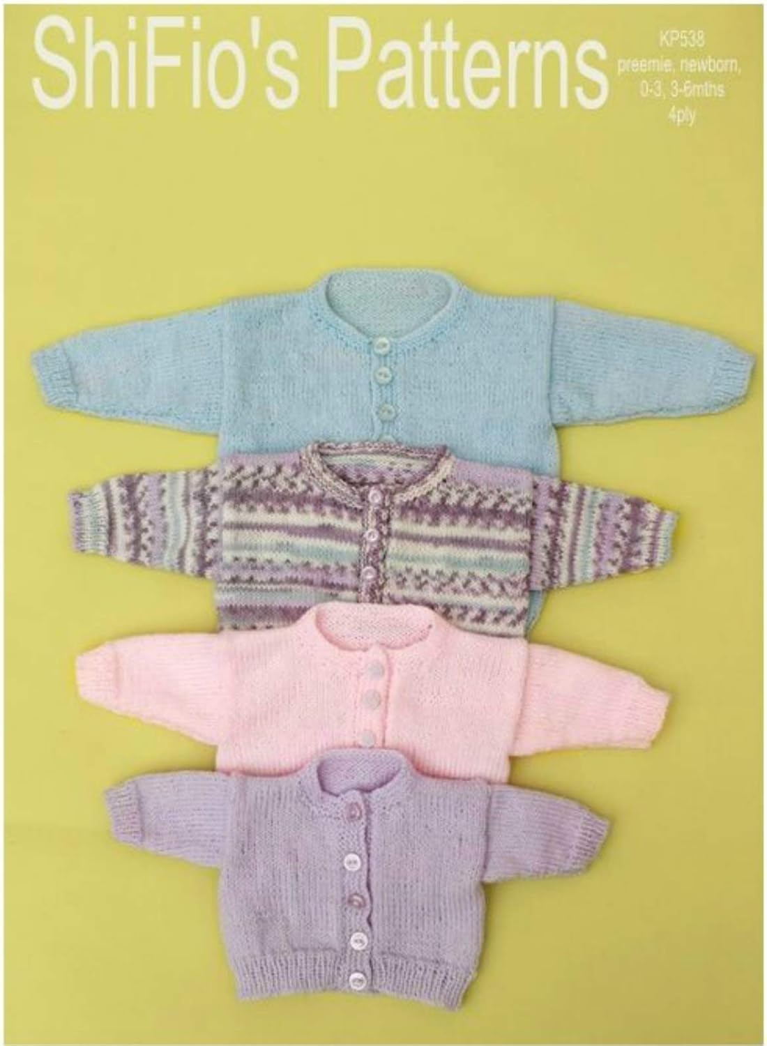 newborn baby cardigan pattern