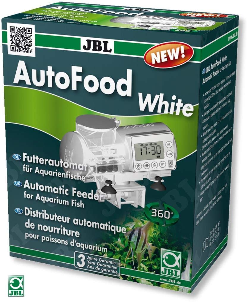 JBL AutoFood WHITE, White automatic feeder for aquarium fish