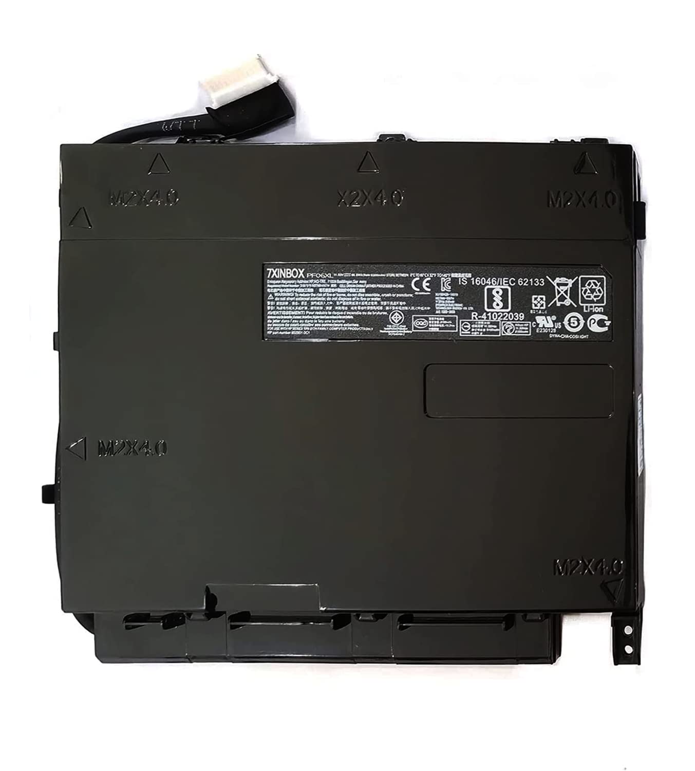 7XINbox 11.55V 95.8Wh 8300mAh PF06XL TPN-Q174 HSTNN-DB7M 853294-850 853294-855 852801-2C1 Laptop Battery compatible with HP Omen 17-w100 17t-w100 17-w110ng 17-w119TX 17-w120TX 17-w205TX 17-w206TX